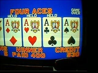 Lisa's Aces on a Dollar Bonus Poker Machine