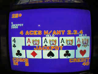 Aces with a kicker on a DDB machine for $500