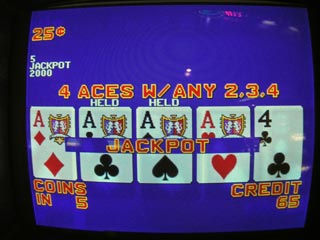 Bob's first set of Aces with a kicker